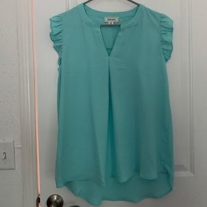 Zenana Flutter Sleeve Blouse